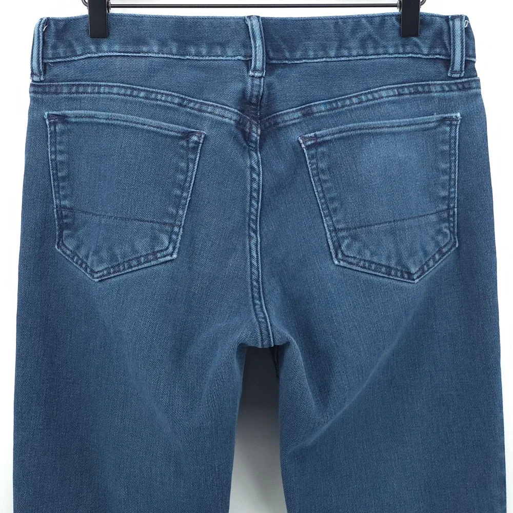 Banana Republic The Traveler Mens Slim Jeans 32x30 Dark Blue Stretch Denim